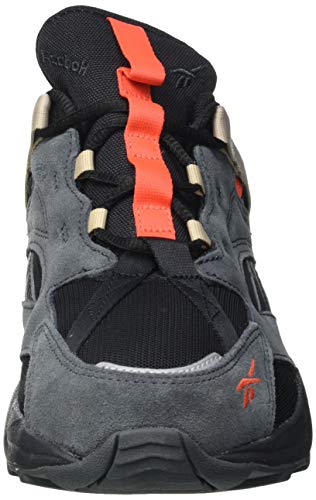 Brooks Ghost 12, Zapatillas para Correr Hombre, Negro/Turbulencia/Naranja, 40 EU