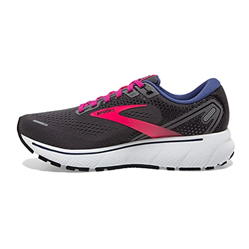 Brooks Ghost 14, Zapatillas para Correr Mujer, Pearl/Black/Pink, 38.5 EU