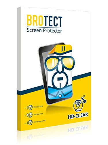 BROTECT Protector Pantalla Compatible con Bryton Rider 320 Protector Transparente (2 Unidades) Anti-Huellas