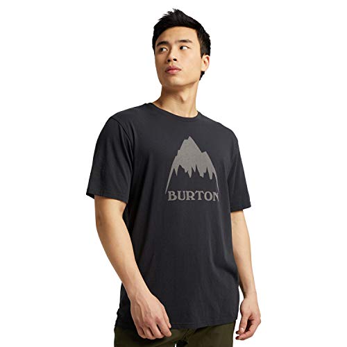 Burton Classic Mountain High Camiseta, Hombre, True Black, M