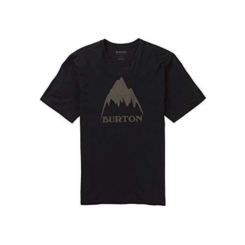 Burton Classic Mountain High Camiseta, Hombre, True Black, M