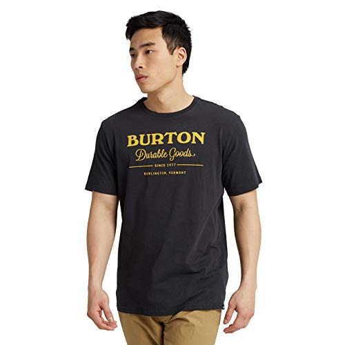 Burton Durable Goods Camiseta, Hombre, True Black, XXL