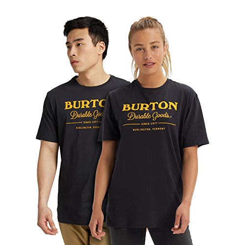 Burton Durable Goods Camiseta, Hombre, True Black, XXL