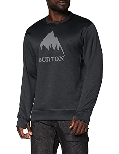 Burton Sudadera, True Black Heather, L para Hombre