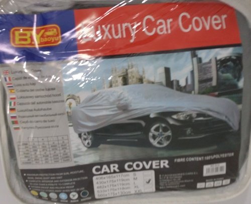 B.Ybaoyu Lona Cubre Coche Funda Protectora Talla a Elegir: S, M, L,XL y XXL (XXL - 560x175x130cm)