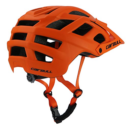 Cairbull Aerodinámica Casco de Bicicletta, Unisex Adulto, Ajustable 55-61 cm con Visera