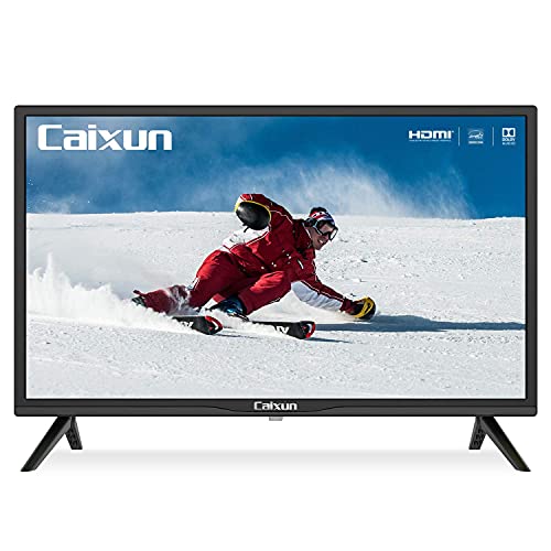 Caixun EC24Z2 LED HD TV 24 Pulgadas (60 cm), Resolución 720P 2021, Triple Tuner (DVB_S/S2/T/T2), HDMI, VGA, USB, 60HZ (24 Pulgadas-TV)