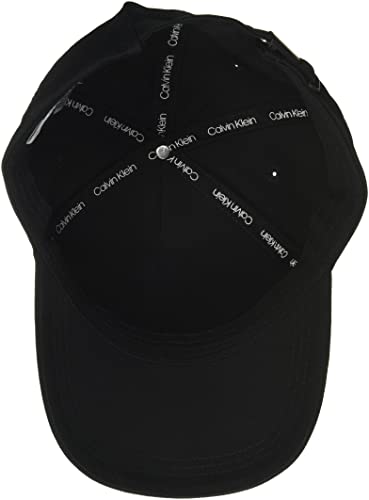 Calvin Klein CK Center Cap Tapa, Negro, One Size para Hombre