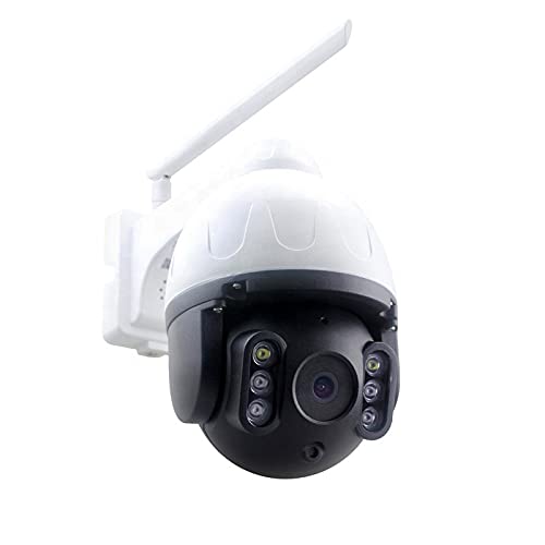 Camara Exterior WiFi 1080p WiFi Tuya Smart Mini T62 ST-382 Smart Life PTZ para Exterior motorizada Compatible Alexa