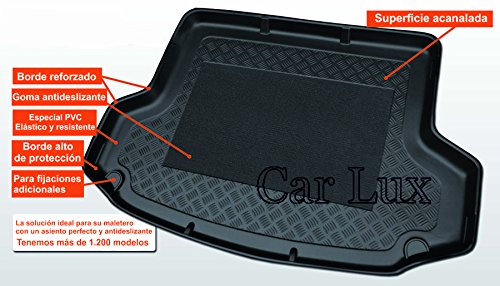 Car Lux - AR03981 Alfombra cubeta Protector Maletero para Clase V Largo W447 Desde 2014-