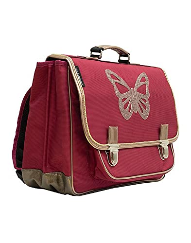 Caramel & CIE - Mochila mediana, diseño de mariposa