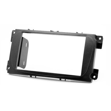 CARAV Marco de radio de coche doble DIN 08-002 para Focus II, Mondeo, S-Max, C-Max, Galaxy II, Kuga