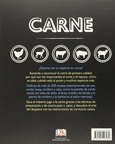 Carne: Domina los cortes. Perfecciona las técnicas. Más de 300 recetas. (Cocina)