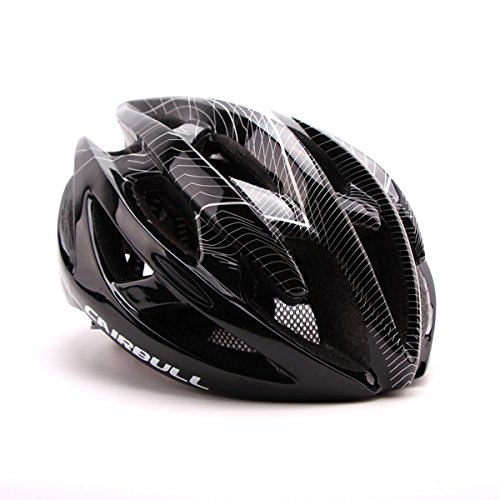 Cascos de ciclismo Cairbull Casco de ciclismo de bicicleta Ajustable Hombres Mujeres Protección de casco de ciclismo de seguridad vial para bicicleta de montaña, L (58-62cm)