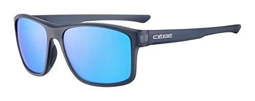 Cébé Baxter Gafas de sol Matt Translucent Grey Unisex-Adult Large