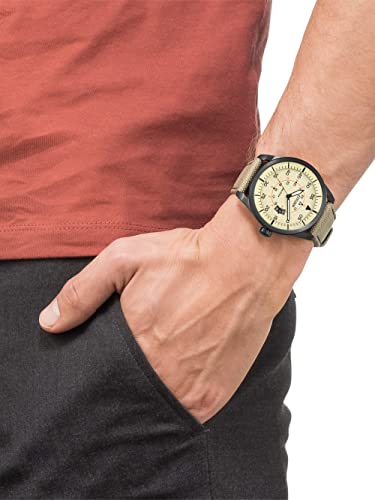 Citizen - Reloj de Cuarzo para Hombre, con Correa de Nylon