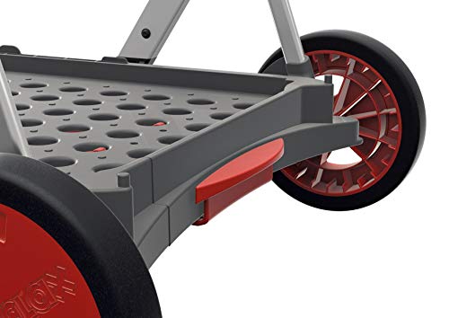 Clax Red Edition - Carrito de transporte plegable (sin caja plegable)