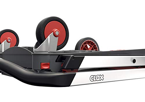 Clax Red Edition - Carrito de transporte plegable (sin caja plegable)