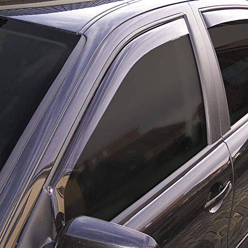 ClimAir 3796 DARK Deflectores de aire Negro compatible con Dacia Lodgy/Dokker 5 puertas 2012