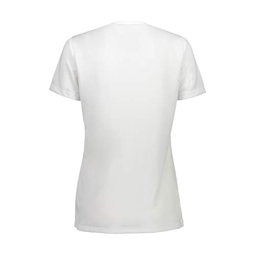 CMP - Camiseta para Mujer, Color Blanco, Talla 46