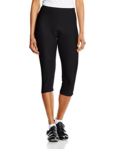 CMP - Pantalón de ciclismo para mujer, todo el año, mujer, color Negro - Negro, tamaño 36 [DE 34]