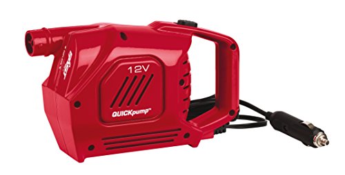 Coleman 12 Volt - Bomba eléctrica para Acampada, Color Rojo, Talla Standard