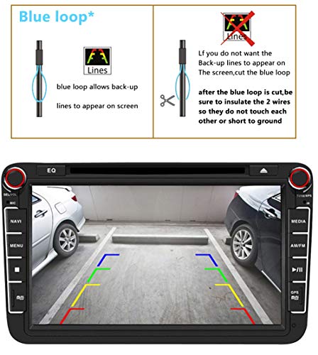 Color Marcha Atrás Integrada en la matrícula LED matrícula Cámara con líneas de Distancia para Mercedes Benz V Class W639 / Vito/ Viano / Valente