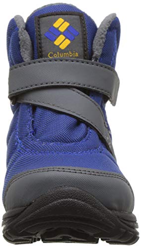 Columbia Childrens Fairbanks, Zapatillas de Senderismo Niños, Azul (Azul, Squash), 28 EU