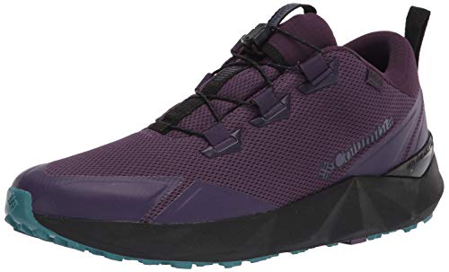 Columbia Facet 30 Outdry, Zapatos para Senderismo Hombre, Cyber Purple River Azul, 40 EU