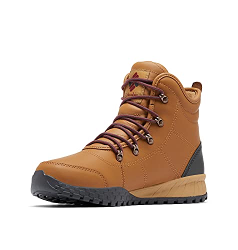 Columbia Fairbanks Rover II, Zapatos para Nieve Hombre, Alce Jaspe Rojo, 42.5 EU