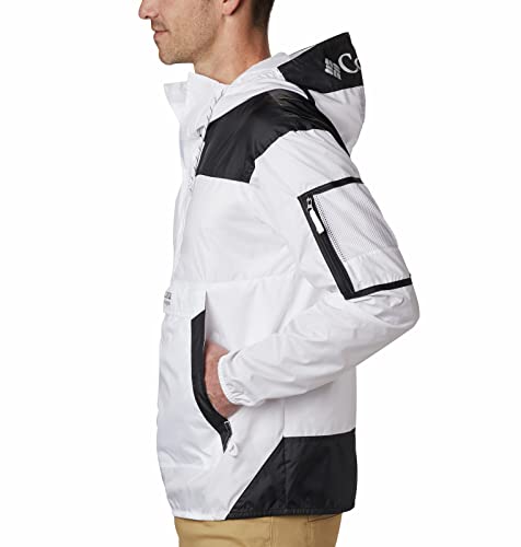 Columbia KM2005 Coupe-vent Homme, Blanc (White, Black), M