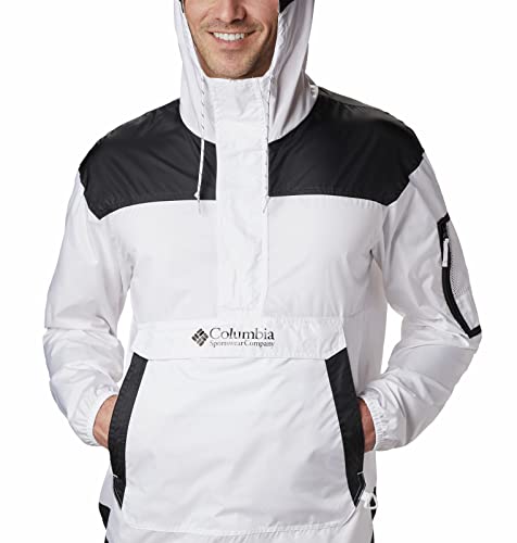 Columbia KM2005 Coupe-vent Homme, Blanc (White, Black), M