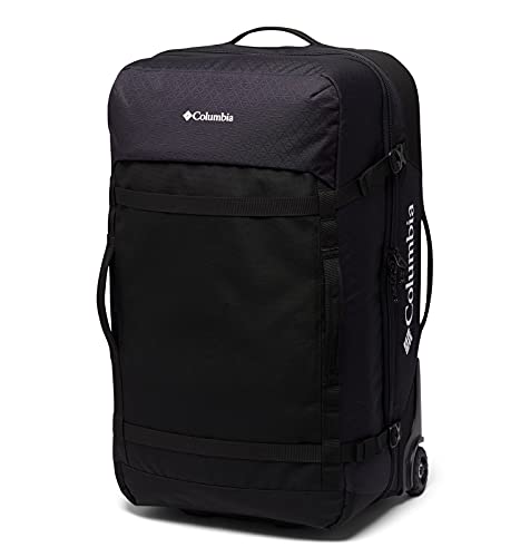 Columbia Mazama - Bolsa de Viaje con Ruedas (75 L), Unisex Adulto, 1933861, Negro, Talla única