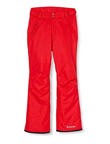 Columbia Pantalón de esquí impermeable para hombre, Ride On Pant, Nailon, Rojo (Red Spark), Talla XL, 1748081