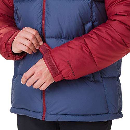 Columbia Pike Lake, Chaqueta forrada con capucha, Hombre, Rojo (Beet), Talla XXL