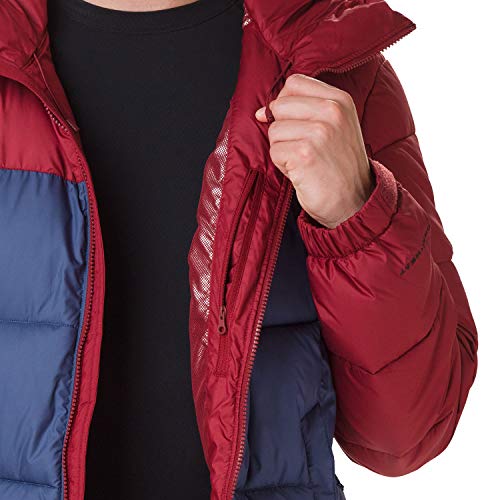 Columbia Pike Lake, Chaqueta forrada con capucha, Hombre, Rojo (Beet), Talla XXL