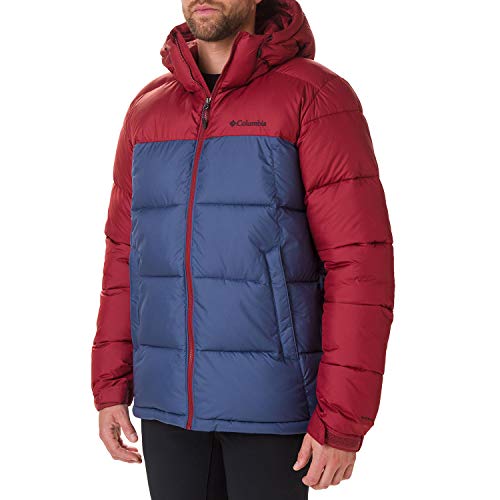 Columbia Pike Lake, Chaqueta forrada con capucha, Hombre, Rojo (Beet), Talla XXL