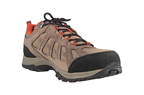 Columbia Redmond Iii Waterproof Zapatillas para caminar para Hombre, Marrón (Pebble, Dark Sienna), 46 EU