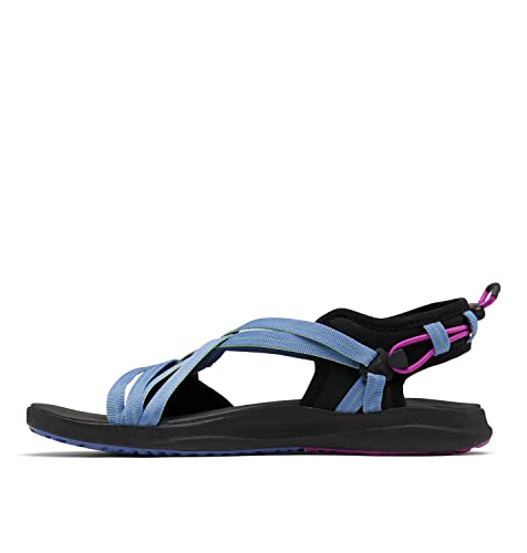 Columbia Sandal, Sandalias Mujer, Azul (Velvet Cove/Black), 38 EU