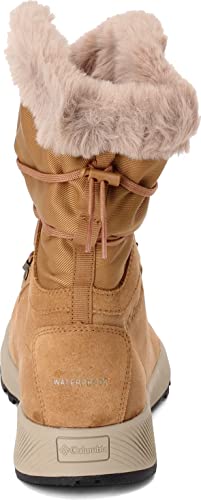 Columbia Slopeside Village Omni-Heat Hi, Botas para Nieve Mujer, Alce Naranja Otoñal, 42 EU