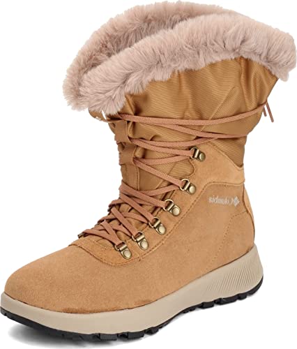 Columbia Slopeside Village Omni-Heat Hi, Botas para Nieve Mujer, Alce Naranja Otoñal, 42 EU