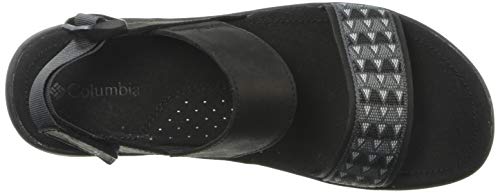 Columbia Solana, Sandalias Mujer, Negro (Black, Graphite), 36 EU