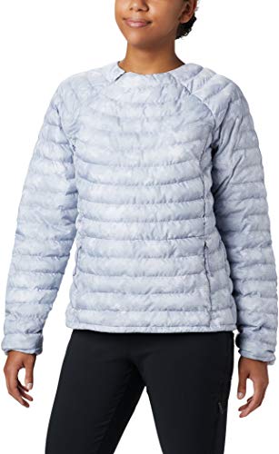 Columbia Sportswear Powder Pass - Jersey para Mujer (Talla L), diseño de Nubes