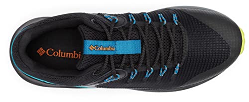 Columbia TRAILSTORM Impermeable, Zapatillas Hombre, Negro (Black/Solar), 44 EU