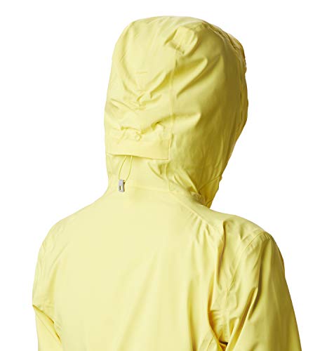 Columbia Trek Light Chaqueta Impermeable, Mujer, Amarillo (Buttercup), S