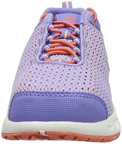 Columbia Youth Drainmaker III, Zapatillas de Deporte Exterior Niñas, Morado (Whitened Violet, Lychee 501), 37 EU