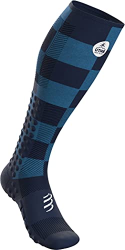 COMPRESSPORT Calcetines Full Socks Race & Recovery - Utmb 2021 Azul