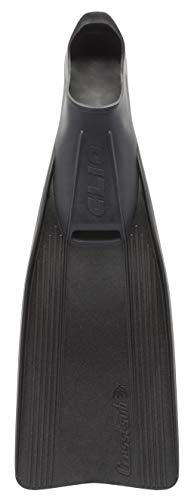 Cressi Clio Fins Aletas Ultraligeras para Nadar, Apnea y Snorkeling, Unisex, Negro, 35/36