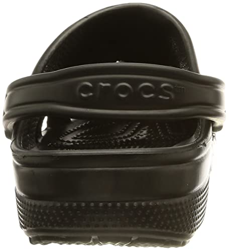 Crocs Classic Clog, Zuecos, para Unisex Adulto, Negro (Black), 37/38 EU