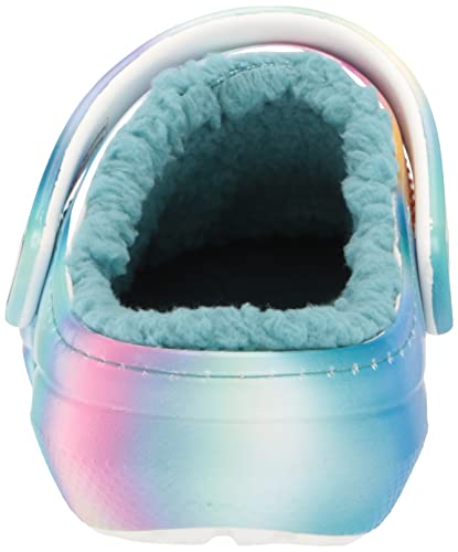 CROCS - Classic Lined SOLARIZED Clog Pure Water Multi, Tamaño:38/39 EU